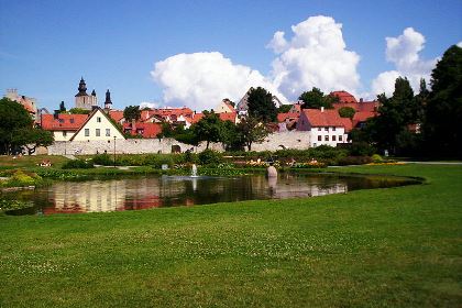 Bild från Almedalen i Visby.