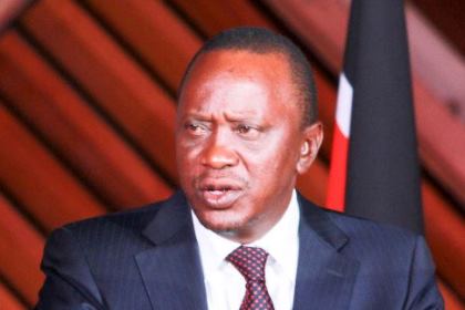 Närbild Uhuru Kenyatta